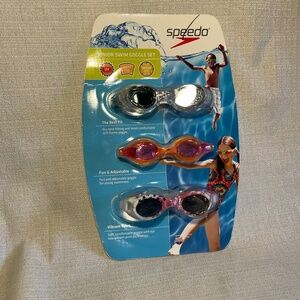 Speedo Vibrant Junior Swim Goggles Set